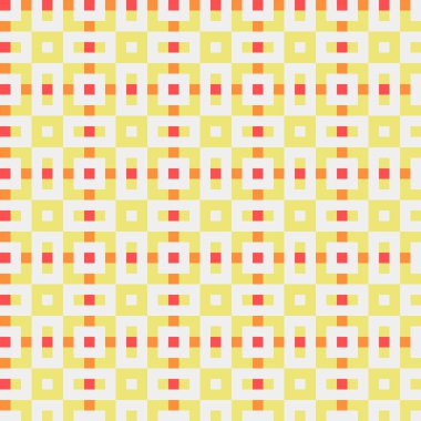 Soyut çapraz desenli üretken hesaplama sanatı çizimi 