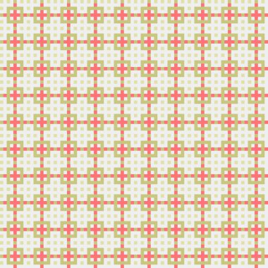 Soyut Çapraz Desen Vektör Sanatı Çizimi