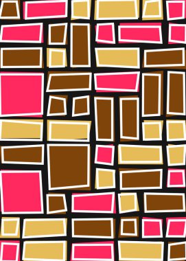 Ofset Quads üretken sanat arkaplanı 