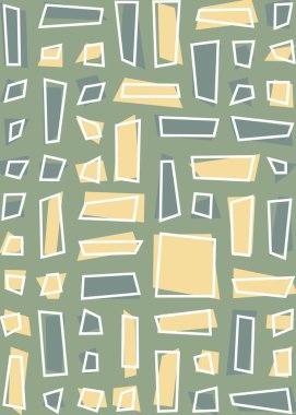 Ofset Quads üretken sanat arkaplanı 