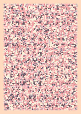 soyut rastgele geometrik şekiller, üretken sanat, vektör illüstrasyonu