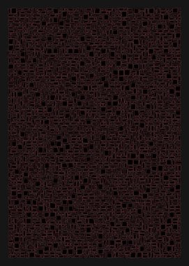 soyut rastgele geometrik şekiller, üretken sanat, vektör illüstrasyonu