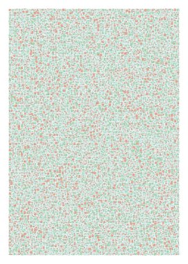 soyut rastgele geometrik şekiller, üretken sanat, vektör illüstrasyonu