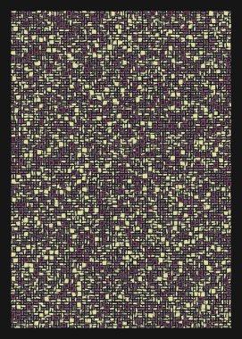 soyut rastgele geometrik şekiller, üretken sanat, vektör illüstrasyonu