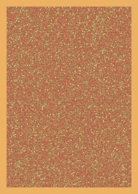 soyut rastgele geometrik şekiller, üretken sanat, vektör illüstrasyonu