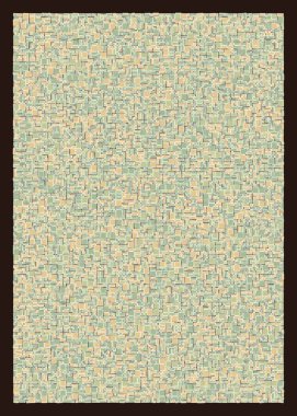 soyut geometrik şekiller, üretken sanat, vektör illüstrasyonu