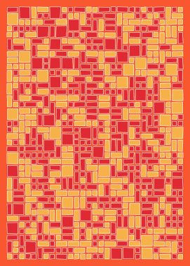 Üretken dikdörtgenlere sahip sanat vektörü arkaplanı 