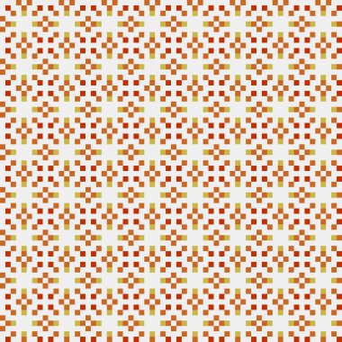 Soyut geometrik desen üretken hesaplama sanatı illüstrasyonu, fayans renk parçalarının taklidi