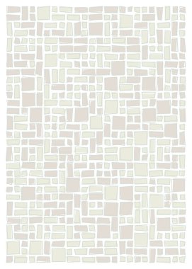 soyut geometrik şekiller, üretken sanat, vektör illüstrasyonu