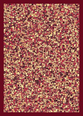 soyut geometrik şekiller, üretken sanat, vektör illüstrasyonu