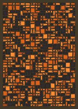 Ofset Quads üretken sanat arkaplanı 