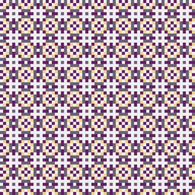 Soyut çapraz desenli üretken hesaplama sanatı çizimi 