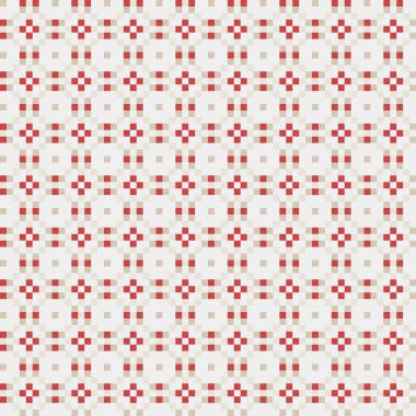 Geometrik şekilli kusursuz desen, vektör illüstrasyonu