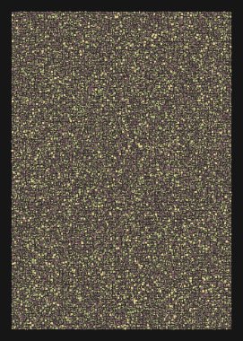 soyut geometrik şekiller, üretken sanat, vektör illüstrasyonu