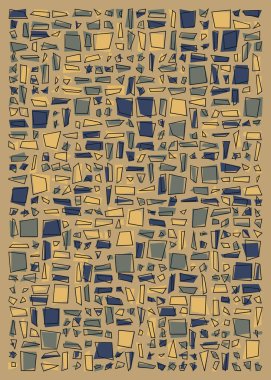 Üretken dikdörtgenlere sahip sanat vektörü arkaplanı 