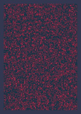 soyut geometrik şekiller, üretken sanat, vektör illüstrasyonu