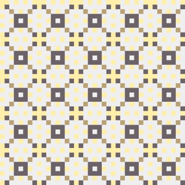 Soyut çapraz desenli üretken hesaplama sanatı çizimi 