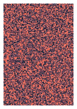 soyut rastgele geometrik şekiller, üretken sanat, vektör illüstrasyonu