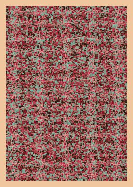 Üretken dikdörtgenlere sahip sanat vektörü arkaplanı 