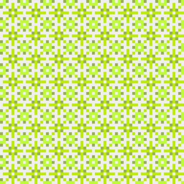 Soyut çapraz desenli üretken hesaplama sanatı çizimi 