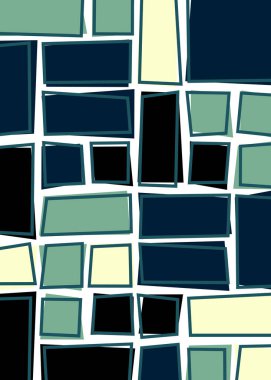 Ofset Quads üretken sanat arkaplanı 