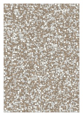 soyut geometrik şekiller, üretken sanat, vektör illüstrasyonu