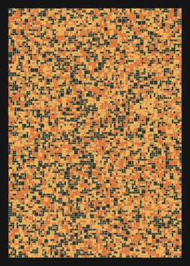 soyut geometrik şekiller, üretken sanat, vektör illüstrasyonu