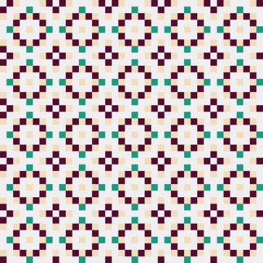 Soyut geometrik süslemesiz desen. tasarım arkaplanı, vektör illüstrasyonu