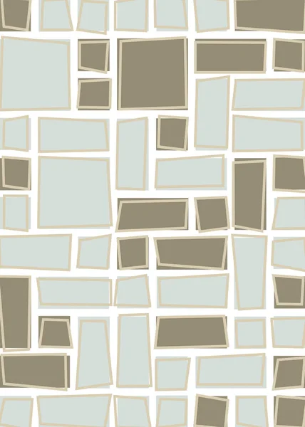 Formes Géométriques Abstraites Art Génératif Illustration Vectorielle — Image vectorielle