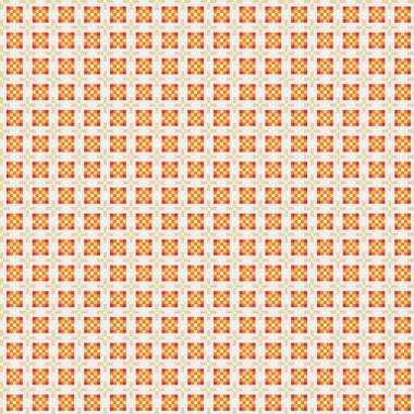 Soyut geometrik desen üretken hesaplama sanatı illüstrasyonu, fayans renk parçalarının taklidi