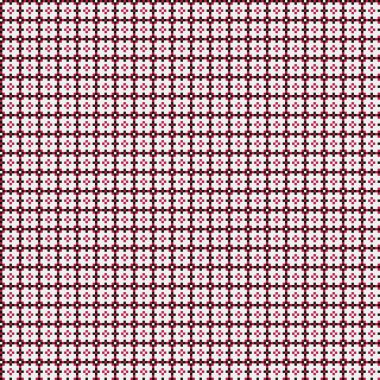 Soyut geometrik desen üretken hesaplama sanatı illüstrasyonu, fayans renk parçalarının taklidi