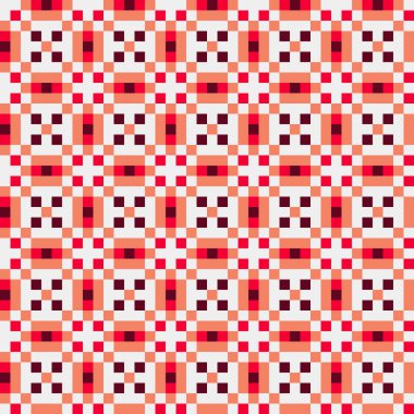 Soyut çapraz desenli üretken hesaplama sanatı çizimi