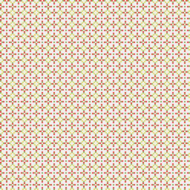 Soyut geometrik desen üretken hesaplama sanatı illüstrasyonu, fayans renk parçalarının taklidi