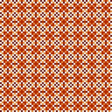 Soyut geometrik desen üretken hesaplama sanatı illüstrasyonu, fayans renk parçalarının taklidi