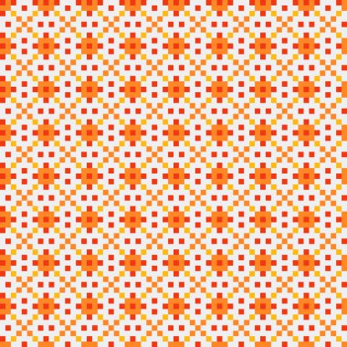 Soyut çapraz desenli üretken hesaplama sanatı çizimi