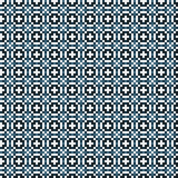 Абстрактный Геометрический Шаблон Генеративного Вычислительного Искусства Иллюстрация Имитация Плитки Цвета — стоковый вектор