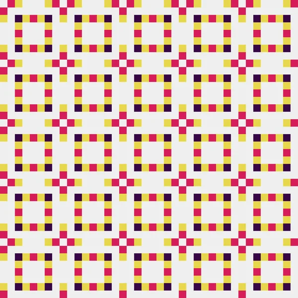 Abstract Geometrisch Patroon Generatieve Computationele Kunst Illustratie Imitatie Van Tegels — Stockvector