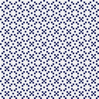 Soyut çapraz desenli üretken hesaplama sanatı çizimi