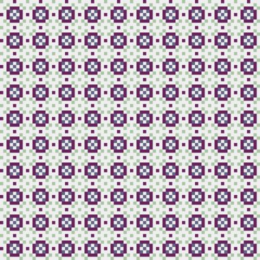 Soyut geometrik desen üretken hesaplama sanatı illüstrasyonu, fayans renk parçalarının taklidi