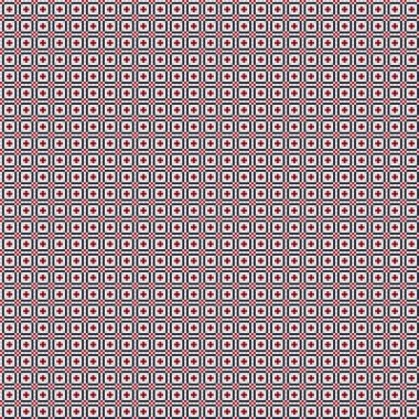 Soyut geometrik desen üretken hesaplama sanatı illüstrasyonu, fayans renk parçalarının taklidi