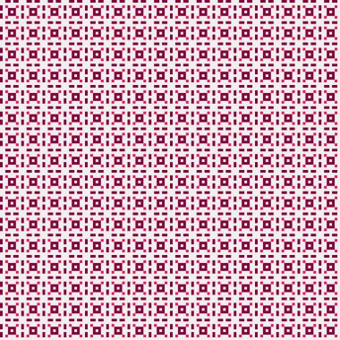 Soyut geometrik desen üretken hesaplama sanatı illüstrasyonu, fayans renk parçalarının taklidi