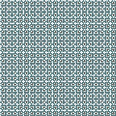 Soyut geometrik desen üretken hesaplama sanatı illüstrasyonu, fayans renk parçalarının taklidi