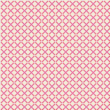 Soyut geometrik desen üretken hesaplama sanatı illüstrasyonu, fayans renk parçalarının taklidi