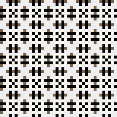 Soyut geometrik desen üretken hesaplama sanatı illüstrasyonu, fayans renk parçalarının taklidi