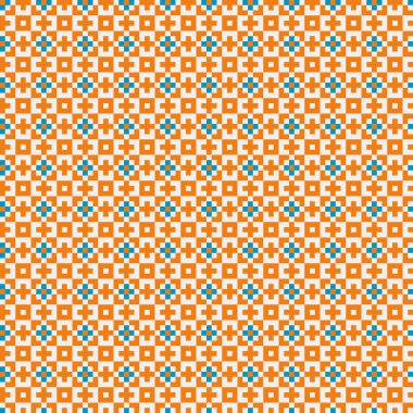 Soyut geometrik desen üretken hesaplama sanatı illüstrasyonu, fayans renk parçalarının taklidi