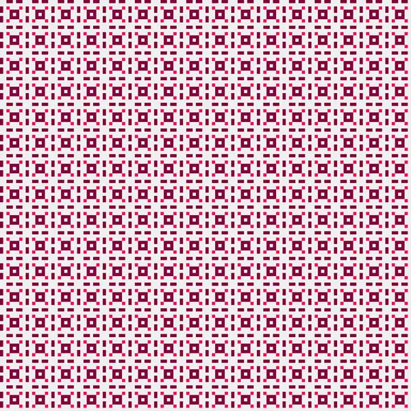 Abstrakt Geometriskt Mönster Generativ Beräkningskonst Illustration Imitation Brickor Färg Bitar — Stock vektor