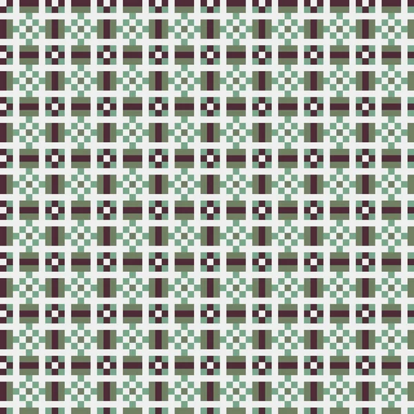 Soyut geometrik desen üretken hesaplama sanatı illüstrasyonu, fayans renk parçalarının taklidi