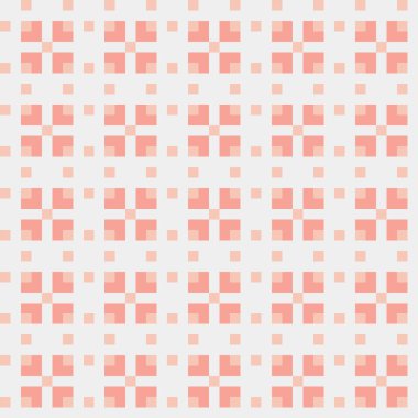Soyut geometrik desen üretken hesaplama sanatı illüstrasyonu, fayans renk parçalarının taklidi