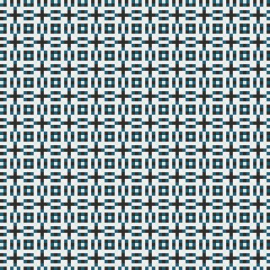 Soyut geometrik desen üretken hesaplama sanatı illüstrasyonu, fayans renk parçalarının taklidi