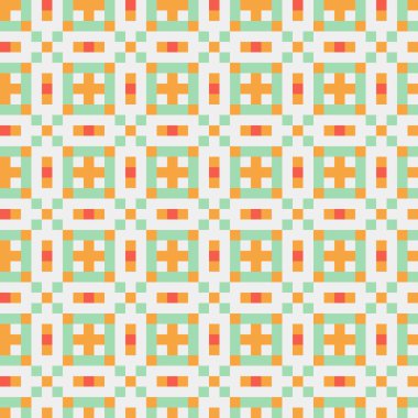 Soyut Çapraz Desen Vektör Sanatı Çizimi